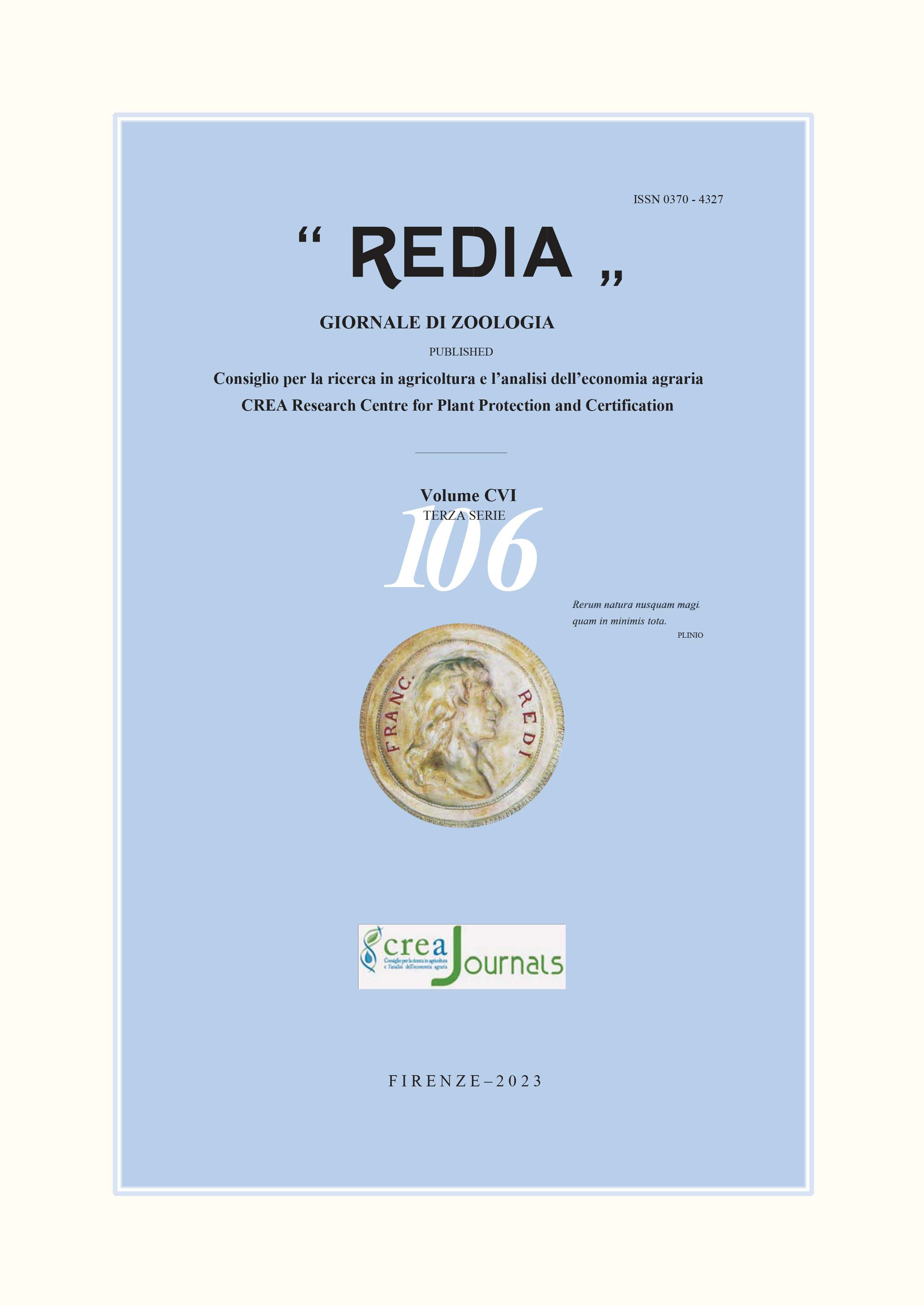 Redia Vol. 106 (2023)